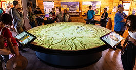 Volcanoes Explode on Interactive Table Exhibit
