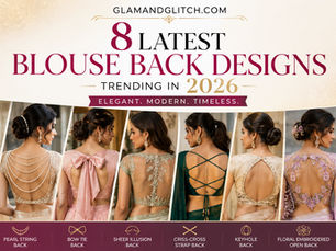 8 Latest Blouse Back Designs Trending in 2026
