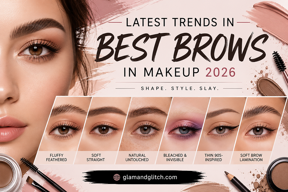 The Hottest Brow Trends in Makeup for 2026