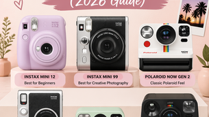 Instant photography is making a huge comeback in 2026, blending nostalgia with modern tech. Today’s “Polaroid-style” cameras are smarter, more creative, and even connected to your smartphone—while still delivering that satisfying print-in-your-hand moment.