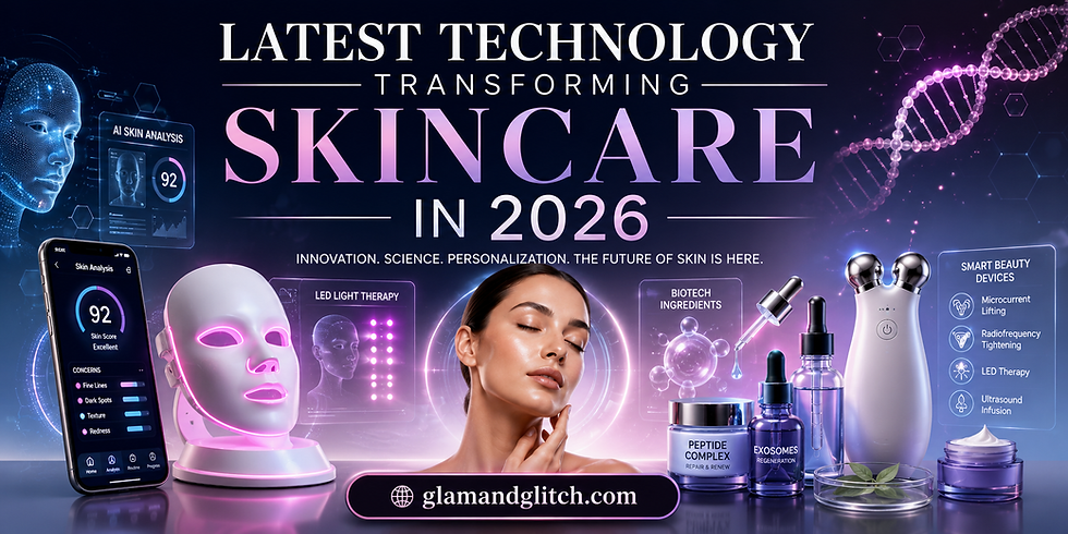 The Latest Technology Transforming the Skincare Industry in 2026