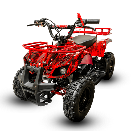 Sonora 40CC 4Stroke Gas ATV (Flames) Great Gift for Boys and Girls