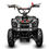 Thumbnail: Monster 40CC 4-Stroke Gas ATV Four Wheeler Quad for Kids (No CA Sales), Red