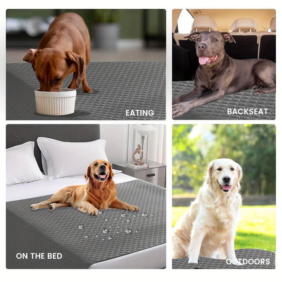 Thumbnail: Anti Leaking & Non-Slip Dog Bed Cover,Pet Blanket Sofa Pet Bed Mat,Mattress Prot