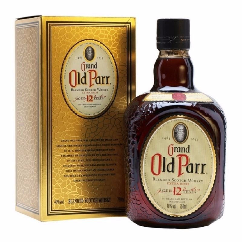 Grand Old Parr 12 years Botella
