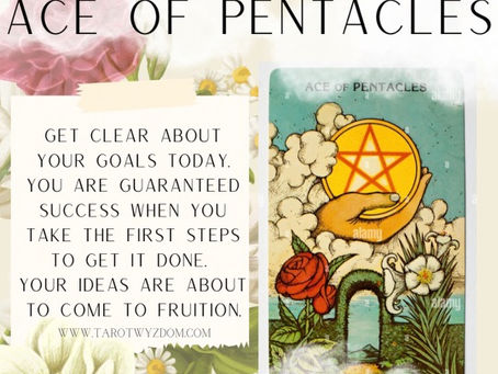 Love's Tarot Journal: Ace of Pentacles