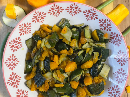 Verdure al forno alle erbe aromatiche