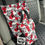 Thumbnail: CAMPERVAN / MOTORHOME BIN or STORAGE SET X 2 T5/T6 VW LARGE ( white-red rose )