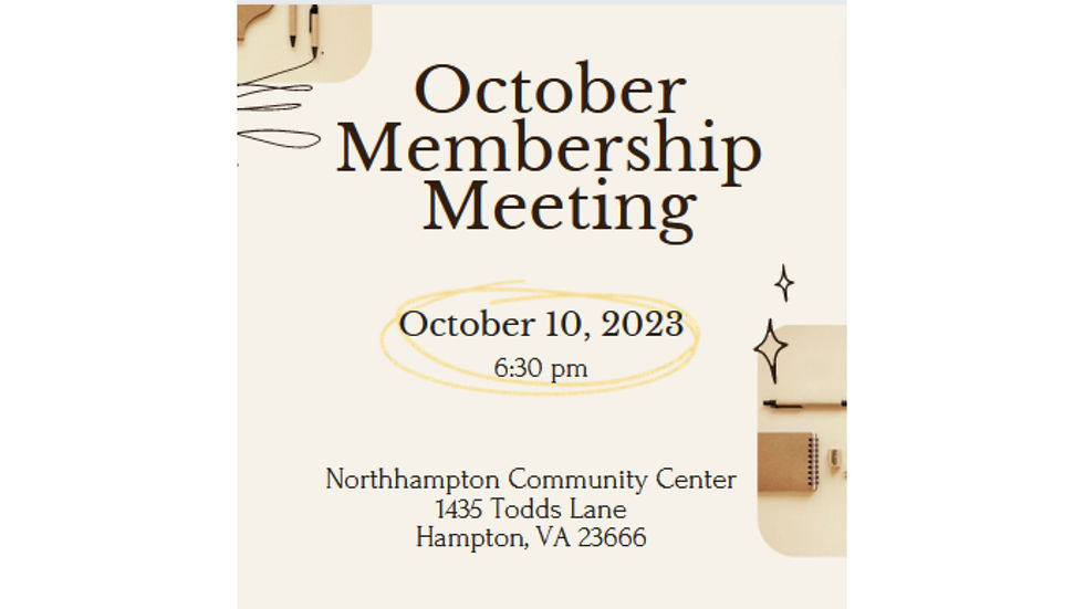 October Meeting
