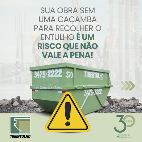 Você se preocupa com o futuro do planeta? Então comece pela sua obra!