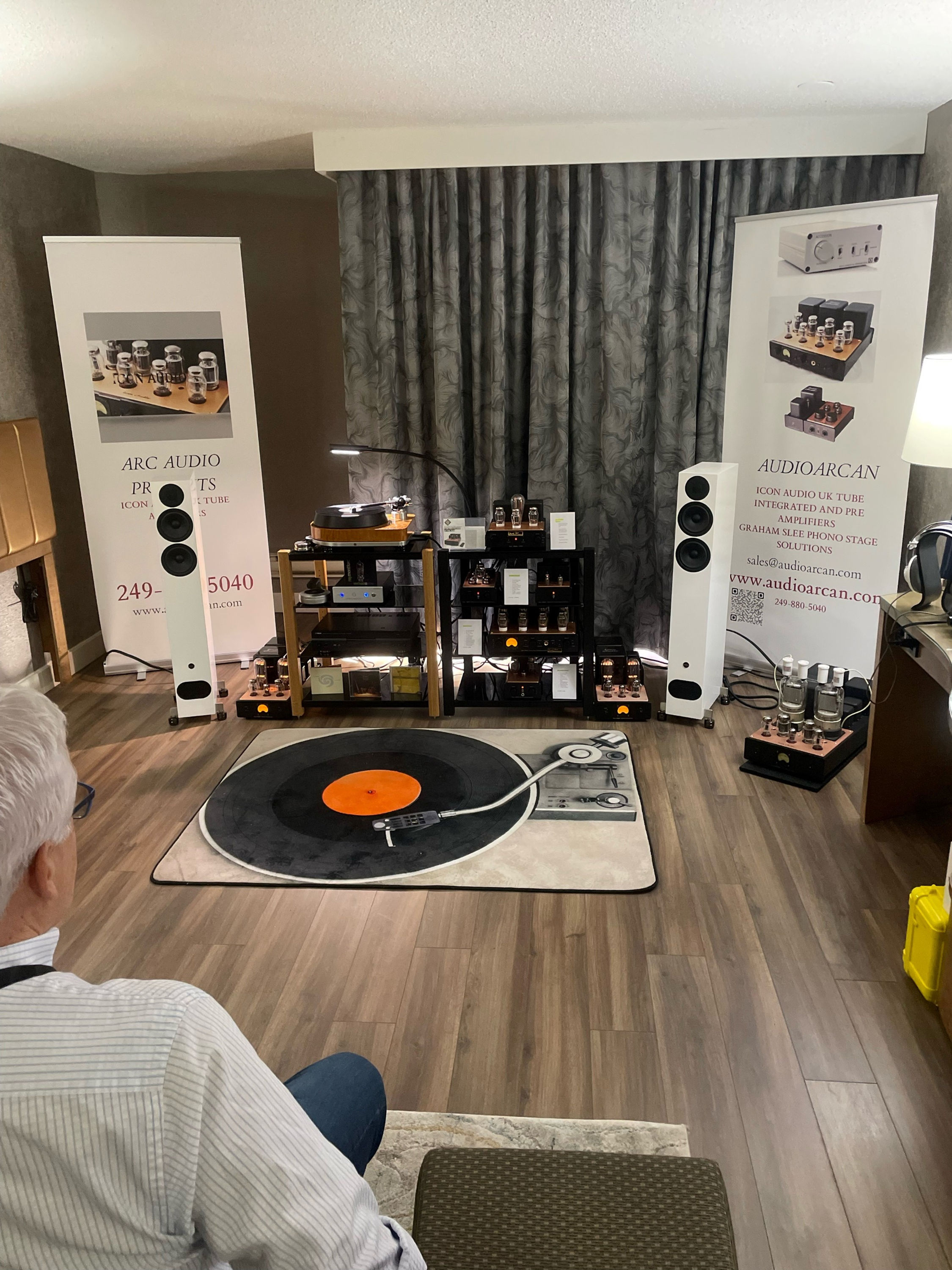 Audioarcan Toronto Audiofest 2022 Sound Room