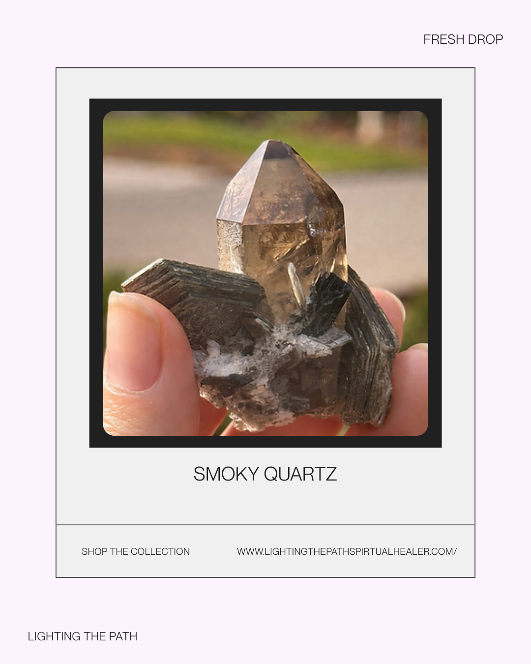 Smoky Quartz with Galena, Muscovite, and Quartz