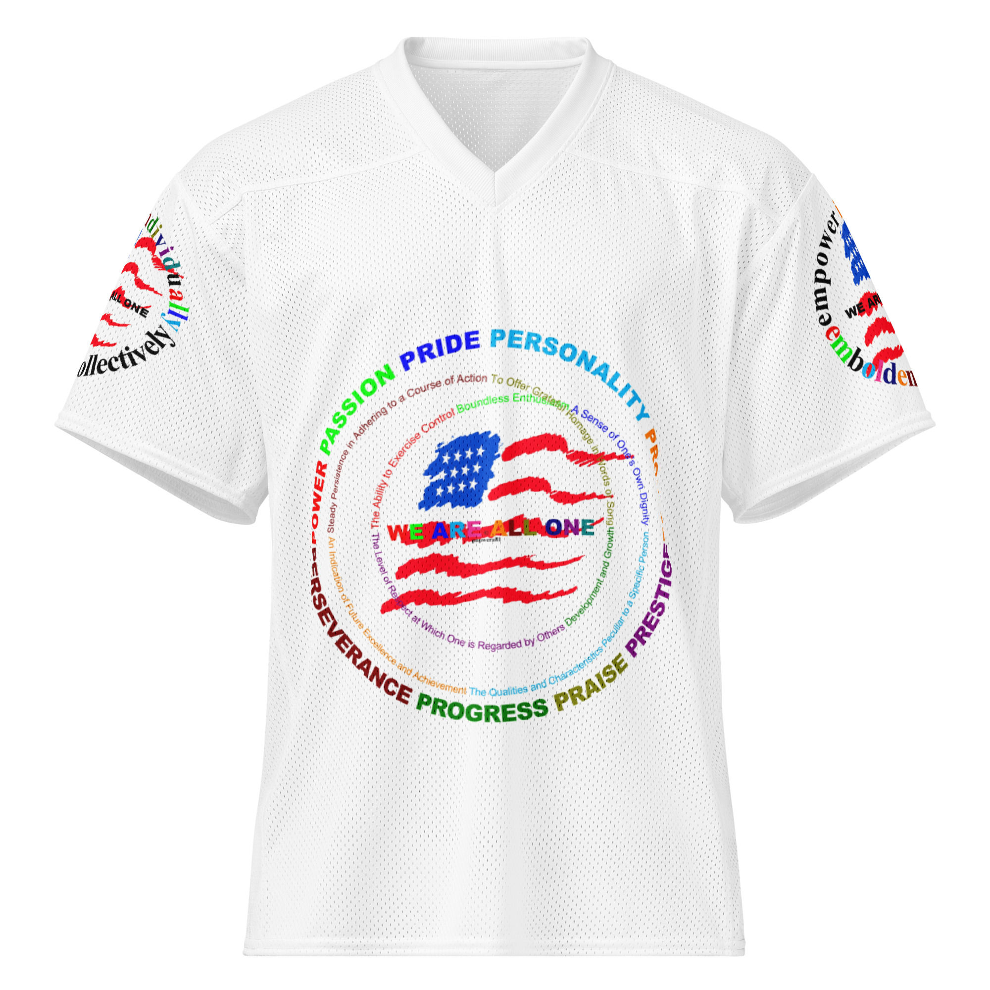 circles of america Principles football jersey