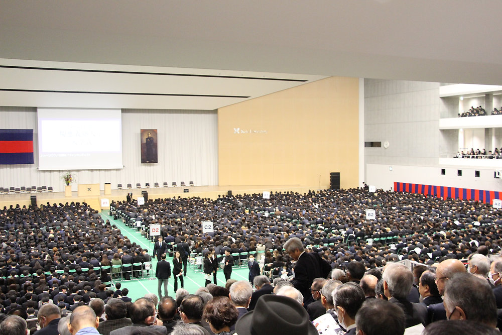 2024年度4月入学式が開催されました／April Entrance Ceremony