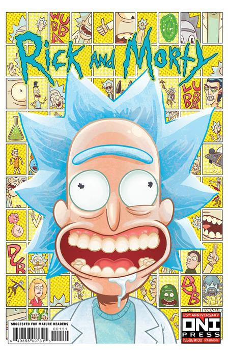 RICK AND MORTY #100 CVR E FRED STRESING VAR