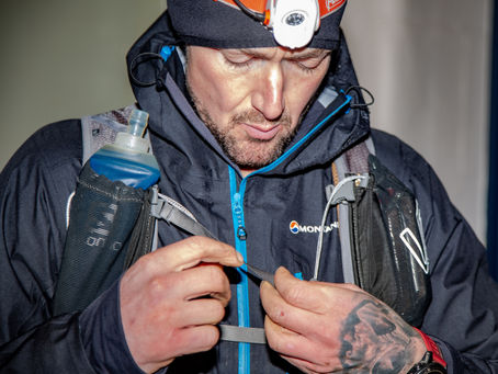 Howard during the Spine Race Challenger