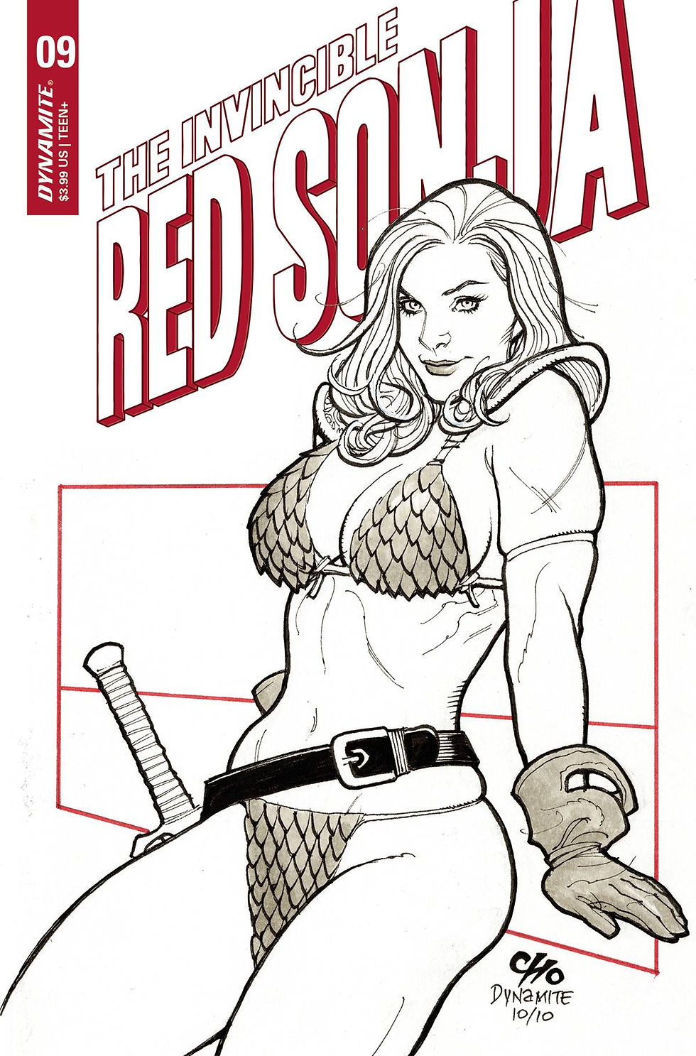INVINCIBLE RED SONJA #9 CVR D CHO