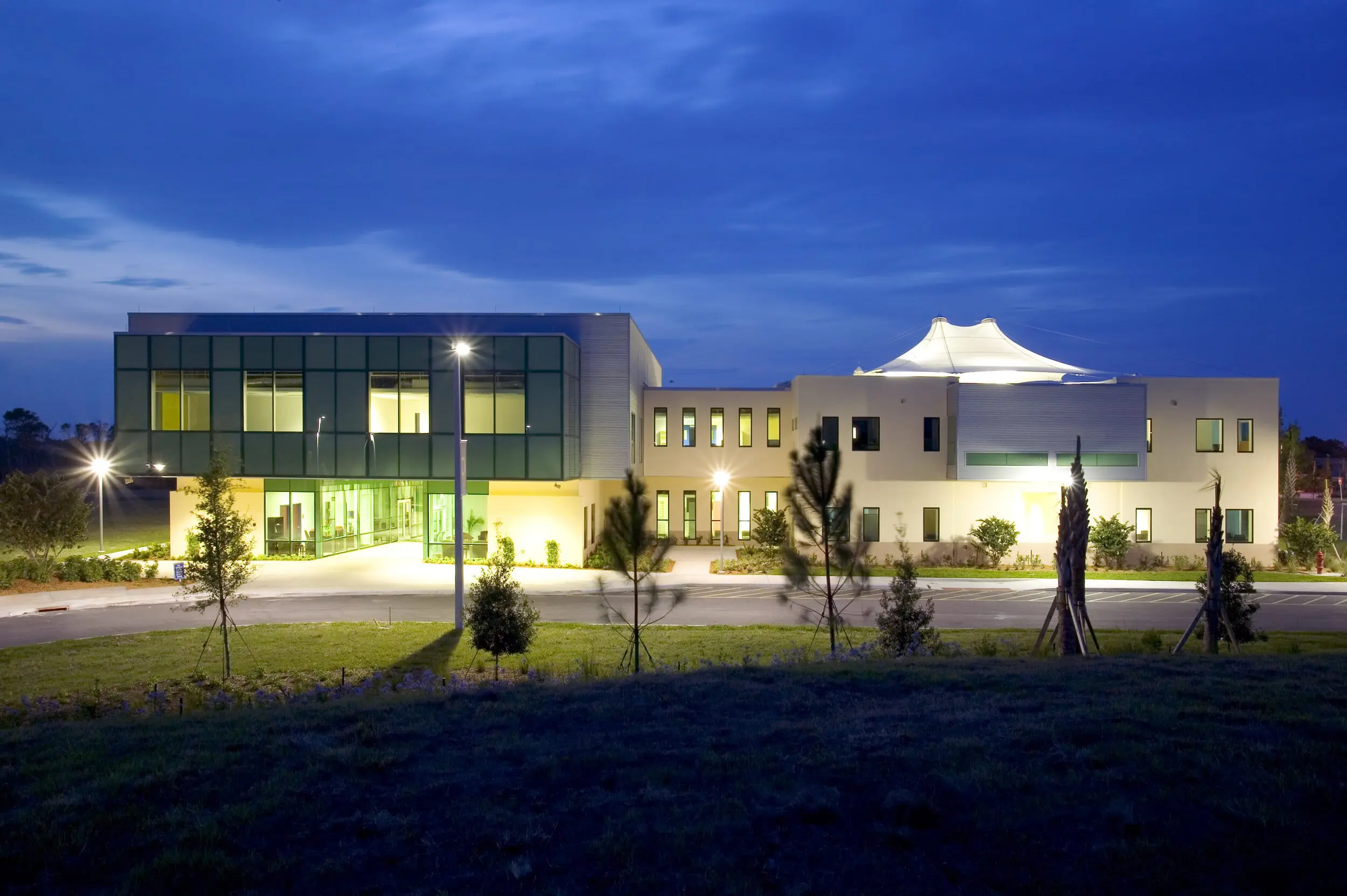 ExteriorSouthEvening-1