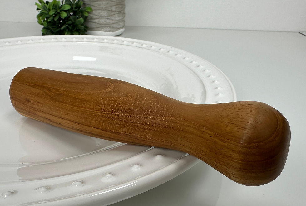 Thumbnail: HAND-CARVED PESTLE Replacement, Wood Pestle Utensil, Pestle Masher Tool, Food