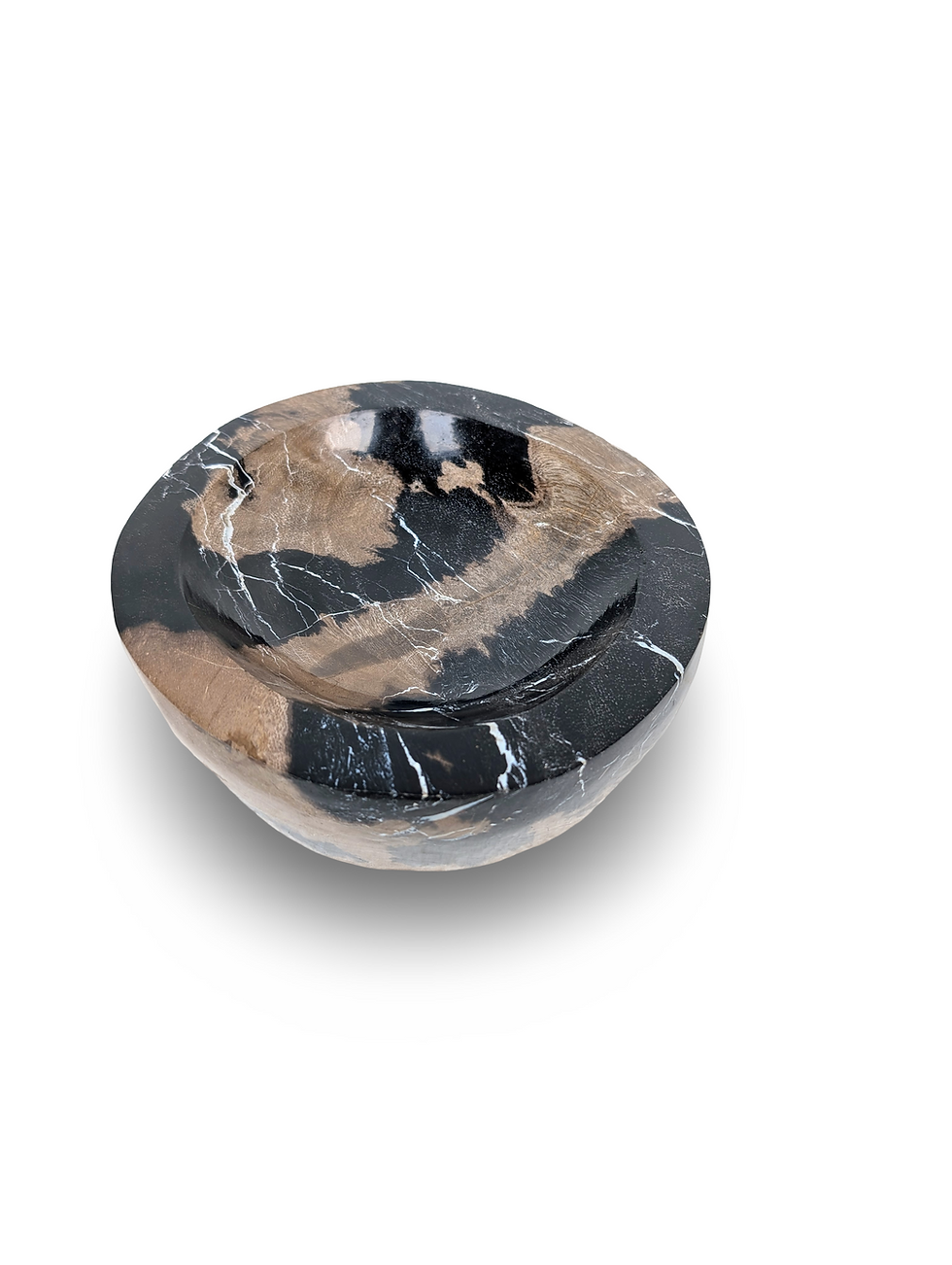 Thumbnail: PETRIFIED WOOD DISH, Fossil Stone Bowl, Stone Bowl, Petrified Wood Bowl