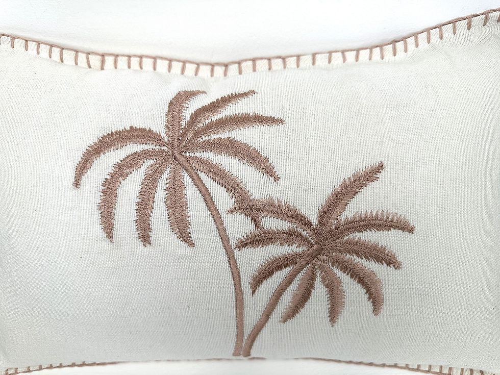 Thumbnail: CREAM CUSHION COVER, Natural Pillow Cover, Organic Pillow Cover, Toss Pillow