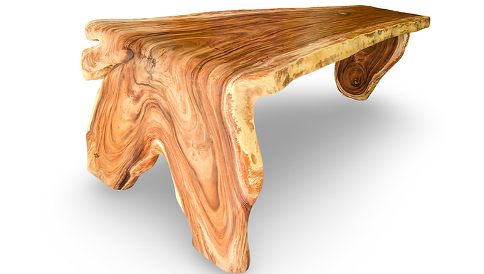 Live Edge Waterfall Table