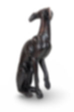 Thumbnail: GREYHOUND SCULPTURE , Teakwood Dog Decor, Dog Lovers Gift, Greyhound Wood