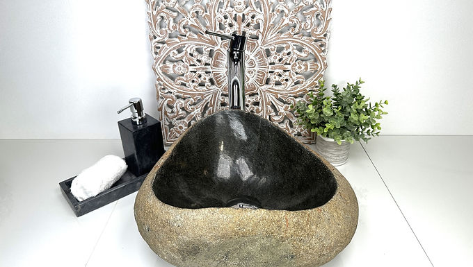 NATURAL STONE SINK, River Stone Vessel Sinks, Natural Stone Vessel Sinks, Stone