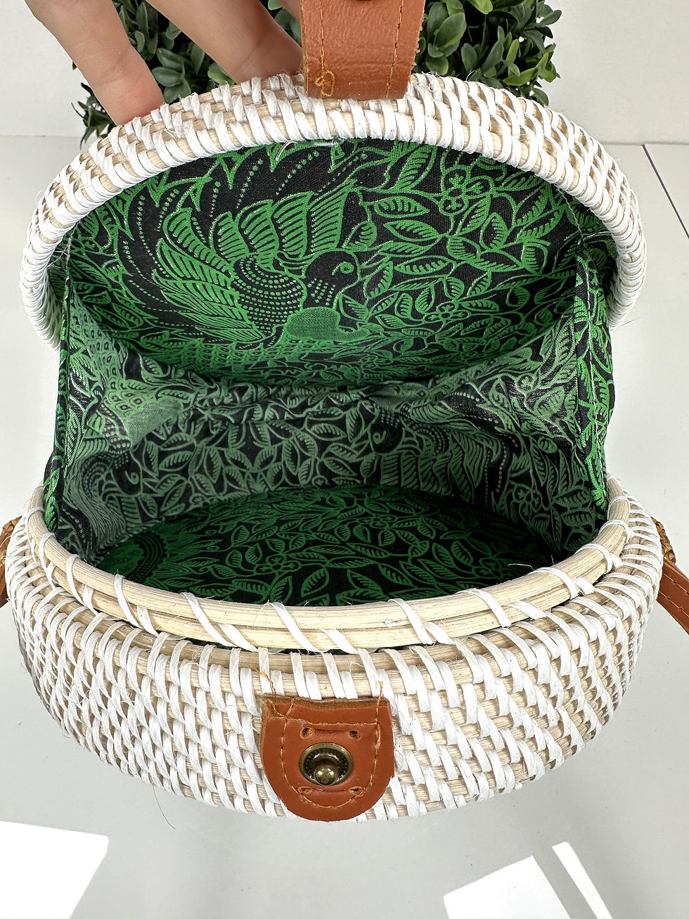 Thumbnail: SHELL BEACH BAG, Summer Purse, Shell Woven Bag, Beachy Chic Bag, Boho Rattan