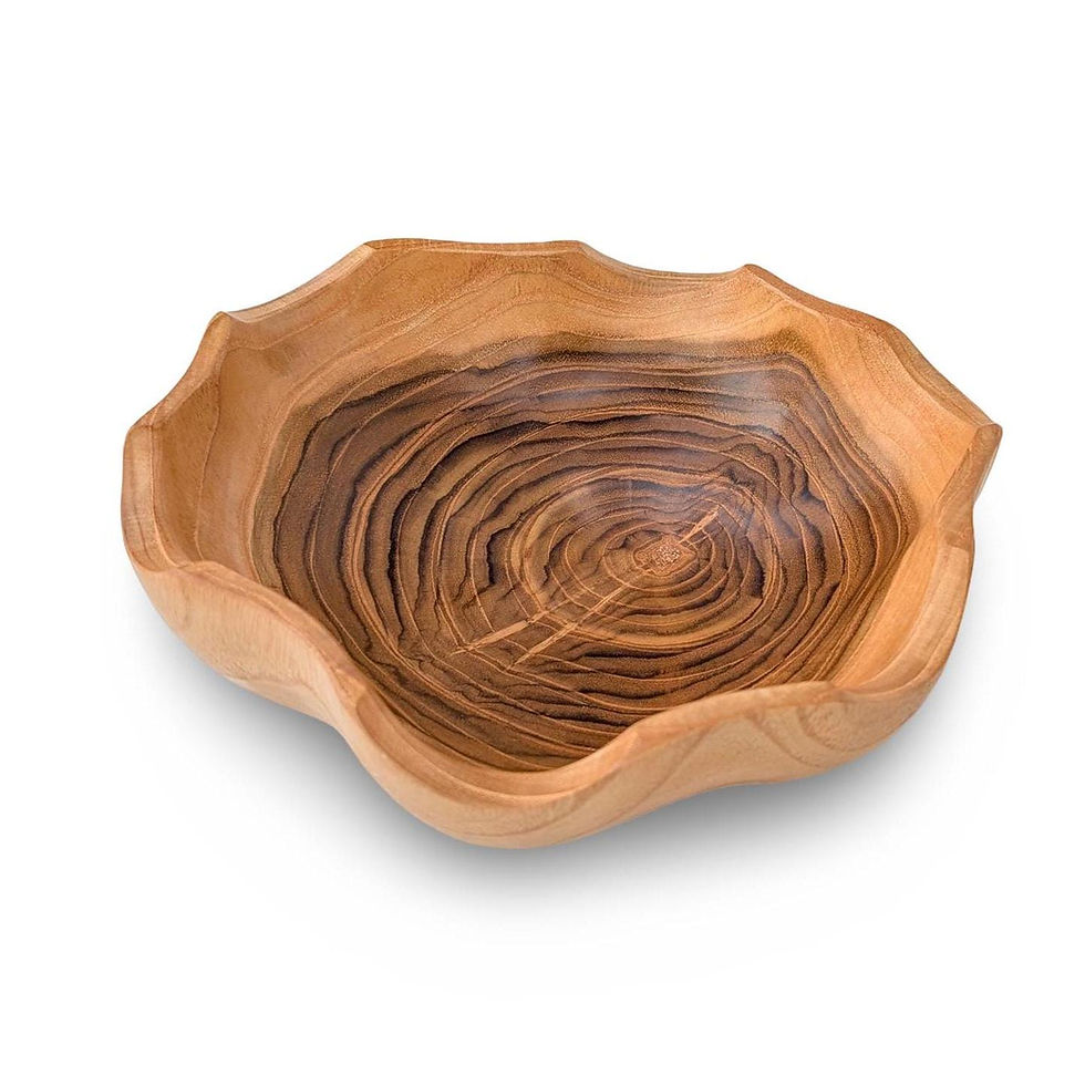 Thumbnail: LIVE EDGE BOWL, Wood Bowl Decor, Wood Table Decor, Wood Serving Bowl, Natural