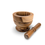 Thumbnail: RUSTIC MORTAR AND Pestle, Herb Spice Grinder, Natural Wood Mortar,