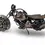 Thumbnail: METAL MOTORCYCLE SCULPTURE, Motorcycle Figurine, Bike Art, Motocross Art,