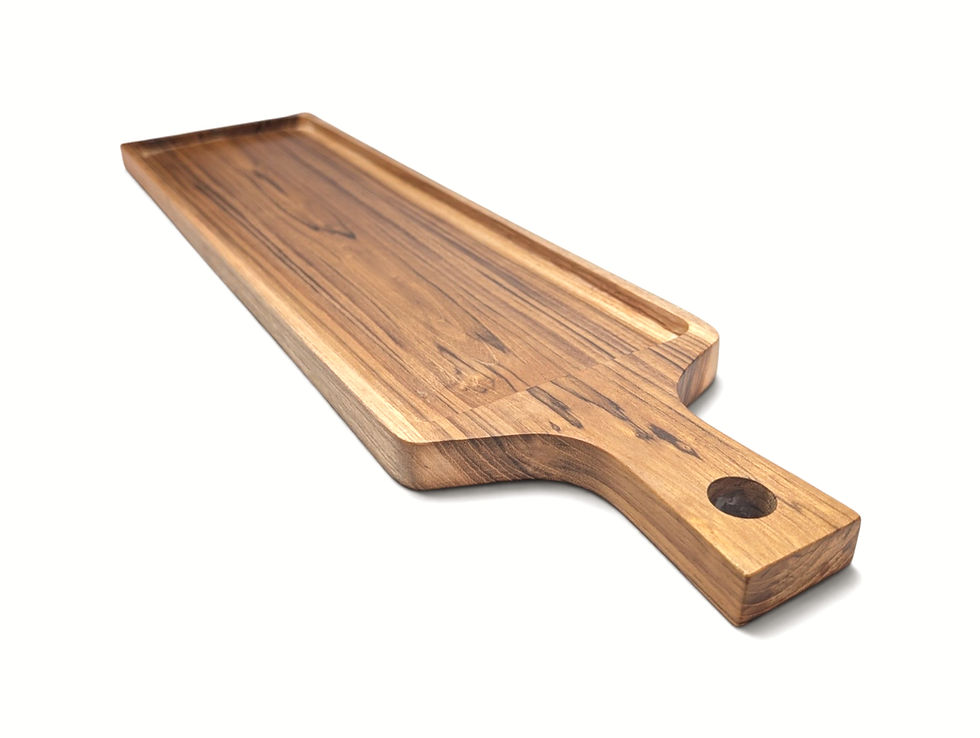 Thumbnail: Artisan teakwood board for appetizers and shared selections