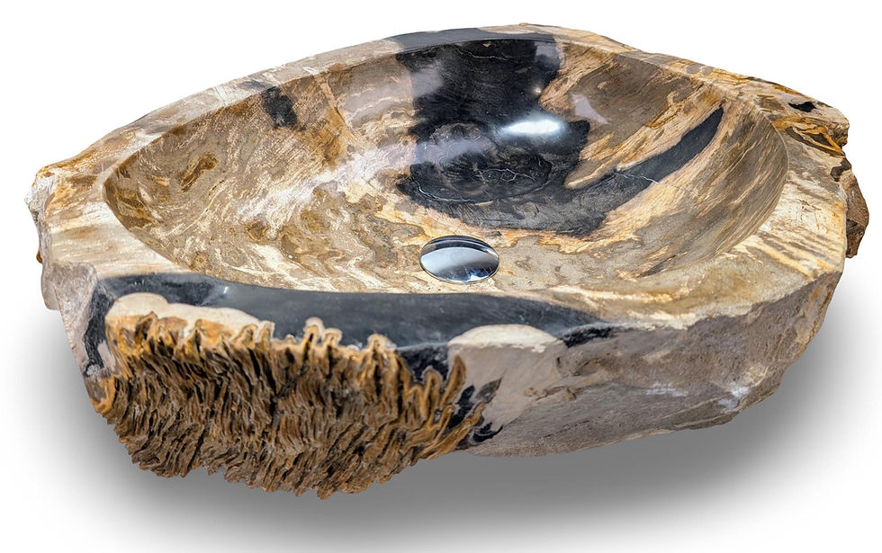Thumbnail: RUSTIC WASH BASIN, Stone Vanity Sink, Natural Bathroom Sink,