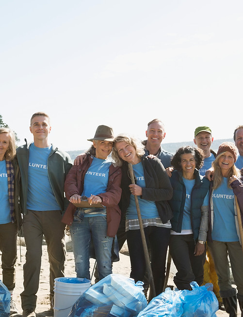 Beach Cleanup Volunteers