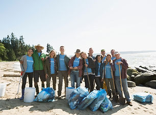 Beach Cleanup Volunteers