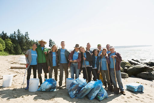 Beach Cleanup Volunteers