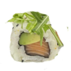 102. Sake Rucola Roll