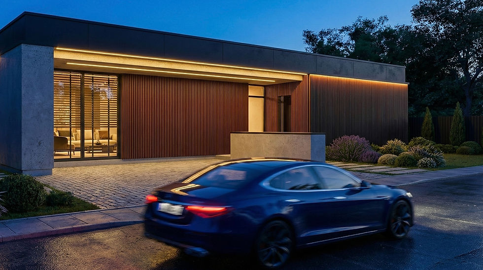 Сучасний будинок HOUSE LUX у Львові від ART BUILDING, площа 137 м.кв