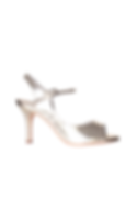 Tango Sandal in platin leather