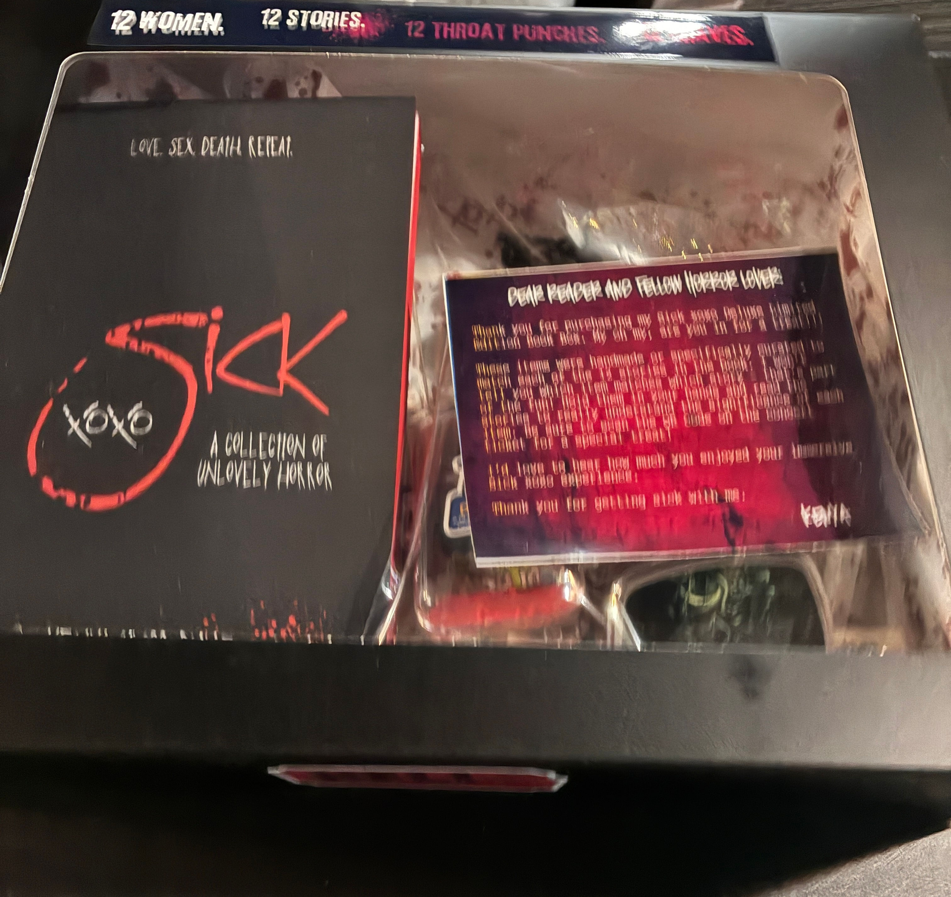 Sick xoxo (Book box)