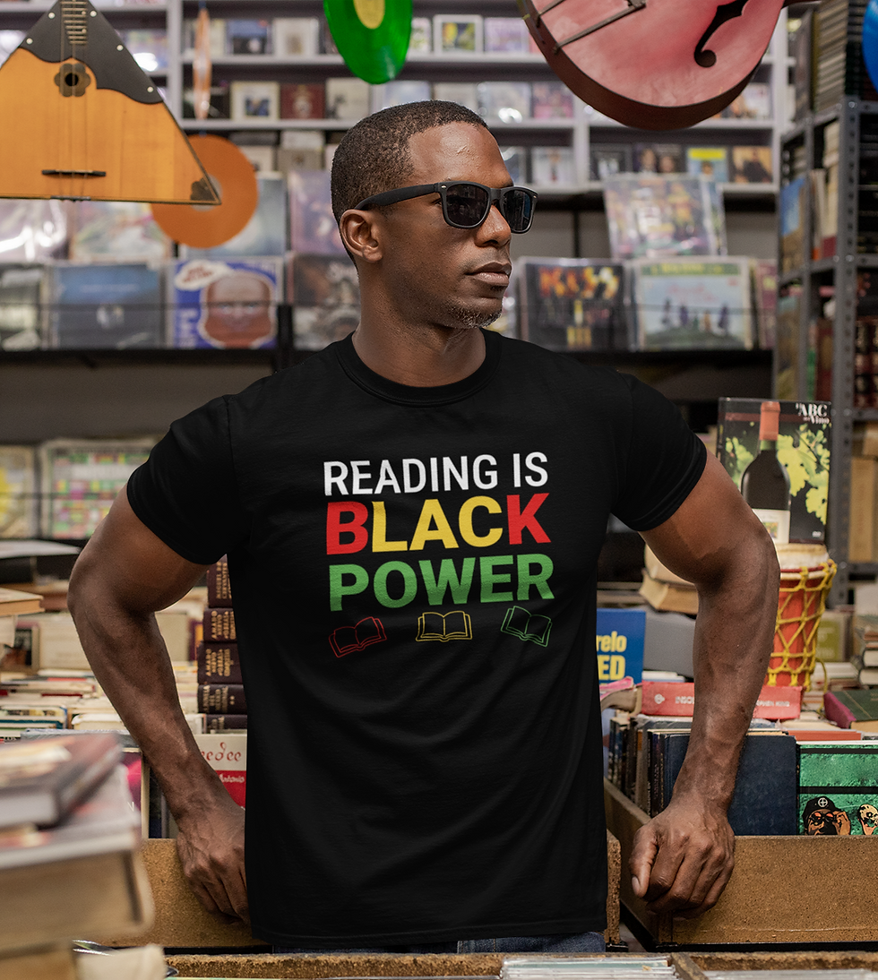 Thumbnail: Reading is Black Power Short-Sleeve Unisex T-Shirt 