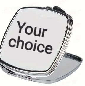 Thumbnail: "Red bows" compact mirror