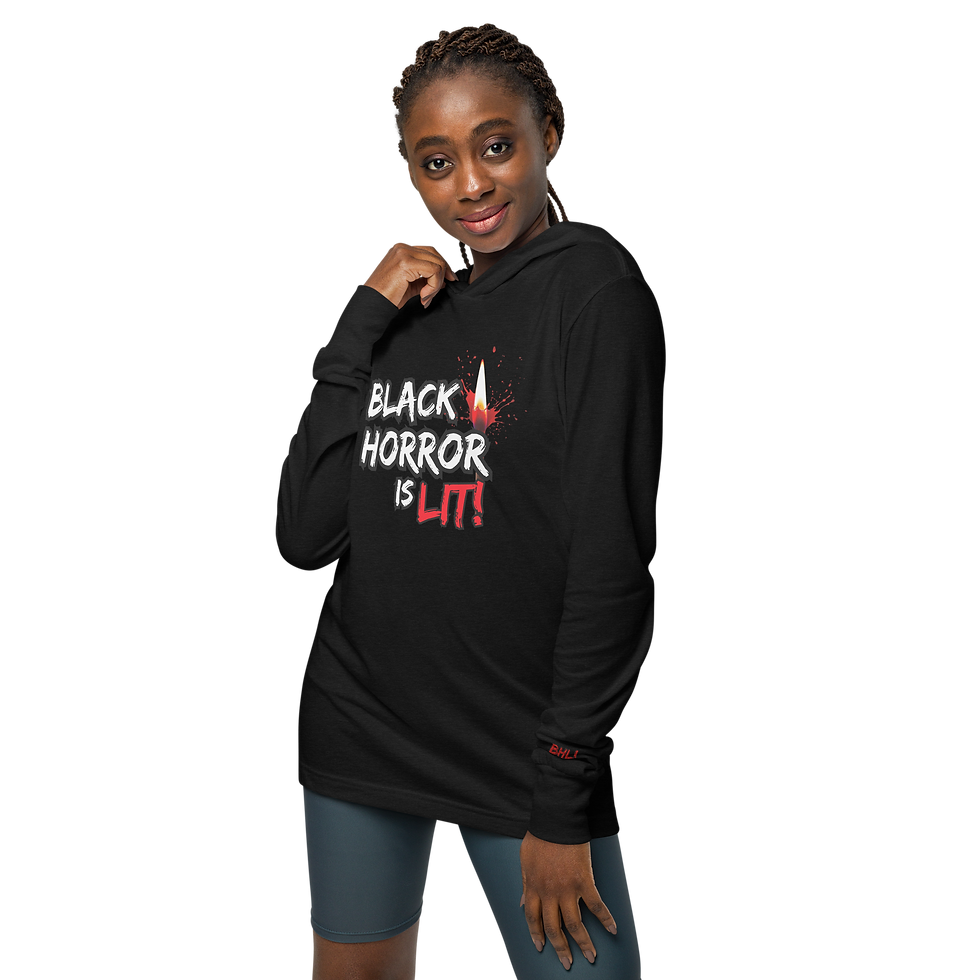 Thumbnail: BHL! Unisex Hooded Long Sleeve Tee