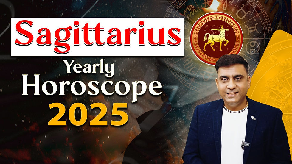 Sagittarius 2025 - Yearly Horoscope - A Year of Growth, Caution and Balanced Approach  