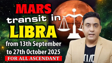 Mars Transit in Libra 2025 (13th Sept - 17th Oct, 2025)