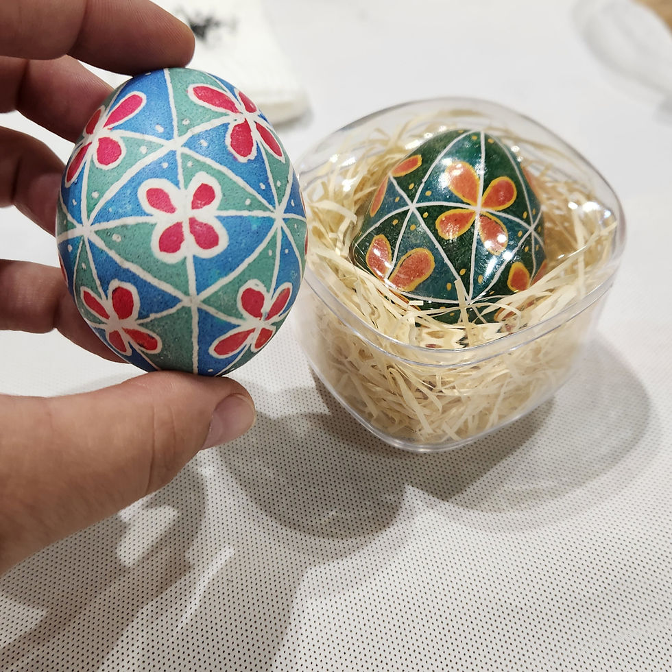 Easter egg (Pysanka) decoration workshop