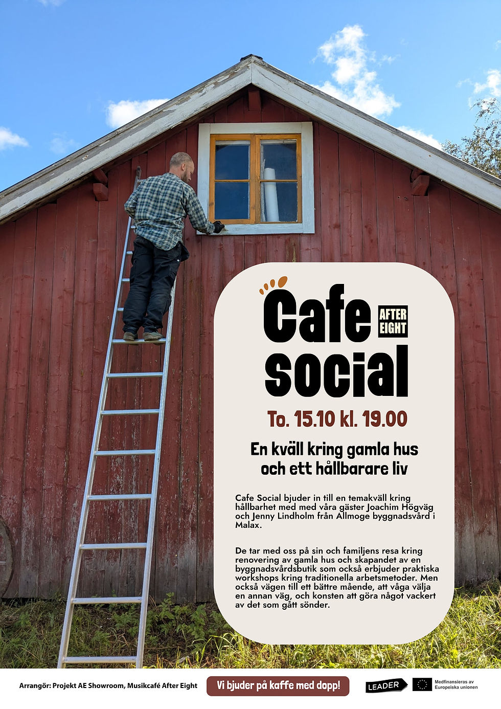 Café Social: En kväll kring gamla hus och ett hållbarare liv