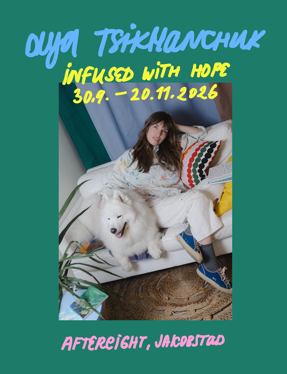 Exhibition: "Infused with hope" - Olya Tsikhanchuk
