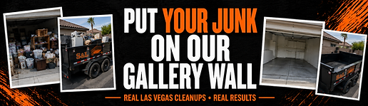 S&L Haulin & Junk Removal Las Vegas junk removal project gallery